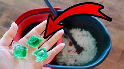 Genius $1.25 Miracle Mopping Hack | DIY Joy Projects and Crafts Ideas