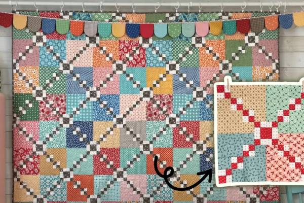 Happy Trails Quilt Block
