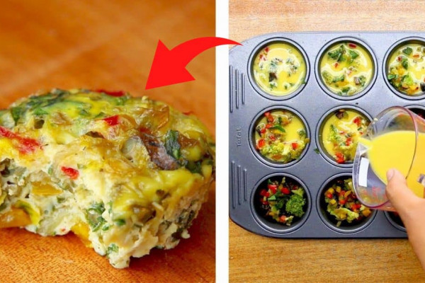 Healthy Breakfast Egg Muffins