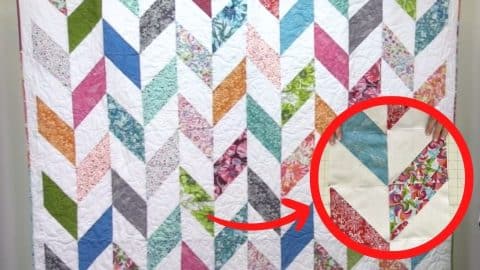 Herringbone Quilt With Jenny Doan | DIY Joy Projects and Crafts Ideas