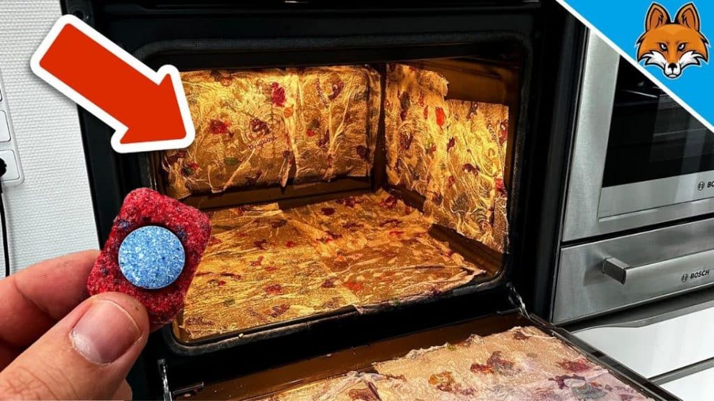 How to Clean your Microwave Using a Dishwashing Tab