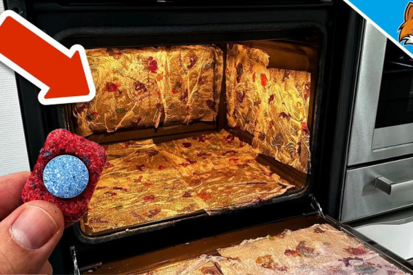 How to Clean your Microwave Using a Dishwashing Tab