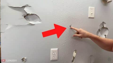 How to Fix Holes in Drywall With 4 Easy Methods | DIY Joy Projects and Crafts Ideas