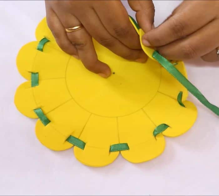 How to Make Basket from Craft Foam Sheet Project