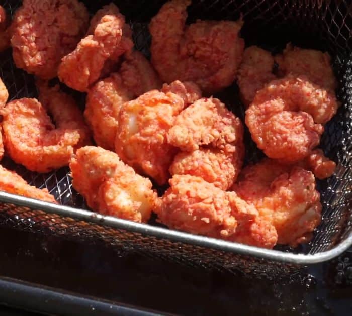 How to Make Crispy Flamin' Hot Cheetos Fried Shrimp