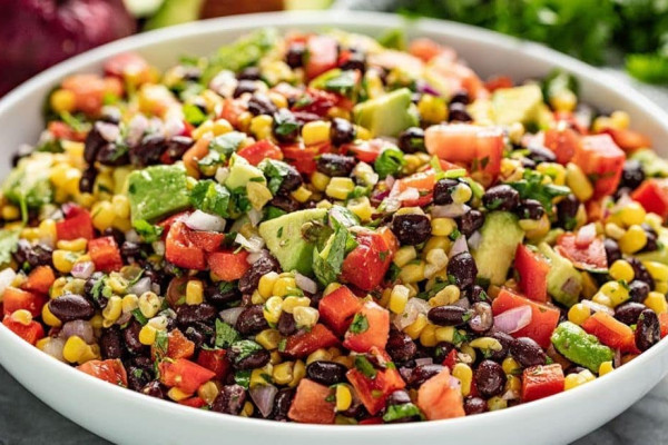 How to Make Simple Black Bean and Corn Salad