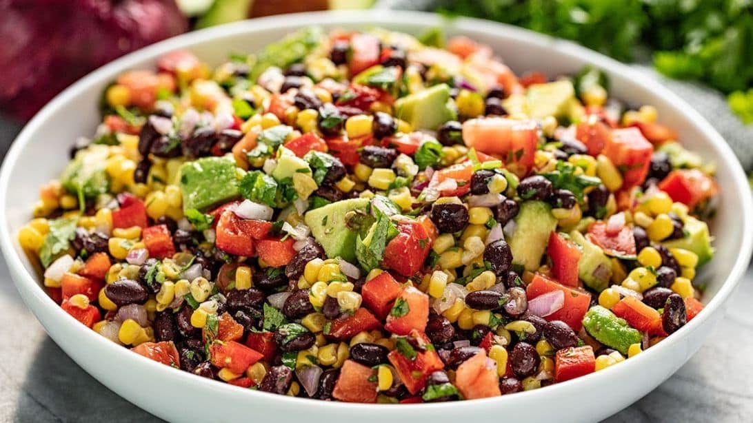 How to Make Simple Black Bean and Corn Salad