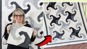How to Make Snail Trail Quilt Block