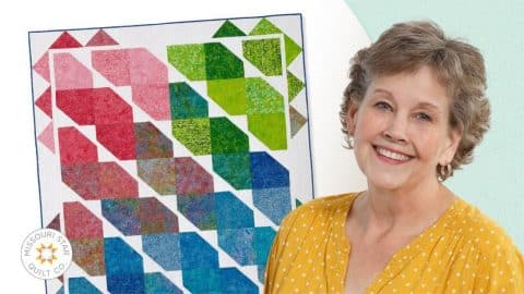 How to Make a Trailing Squares Quilt | DIY Joy Projects and Crafts Ideas