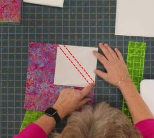 How To Make A Trailing Squares Quilt