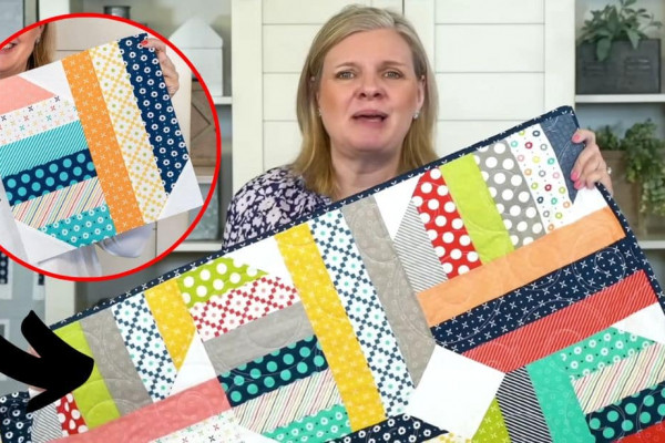 How to Make a Twirl Quilt Using One Jelly Roll