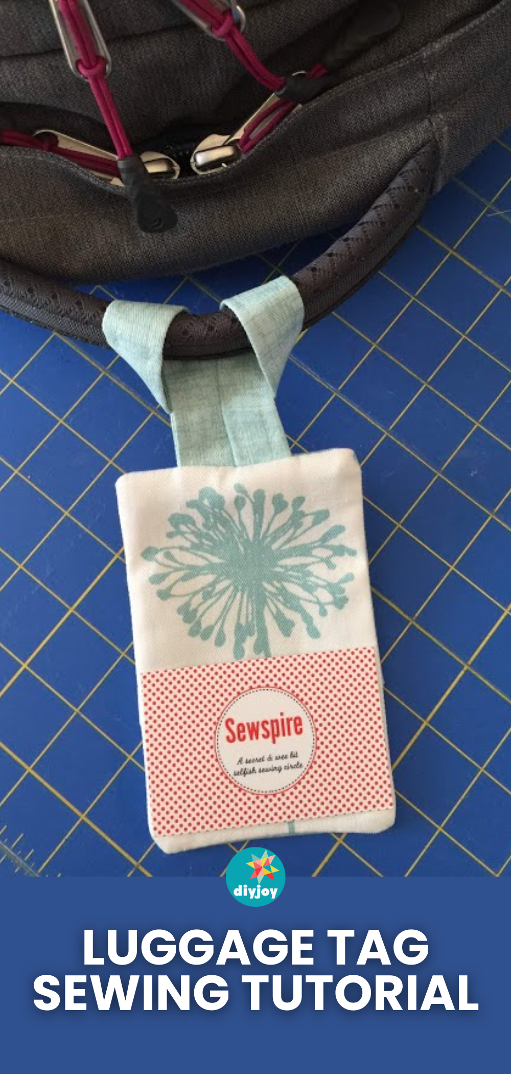 Luggage Tag Sewing Tutorial