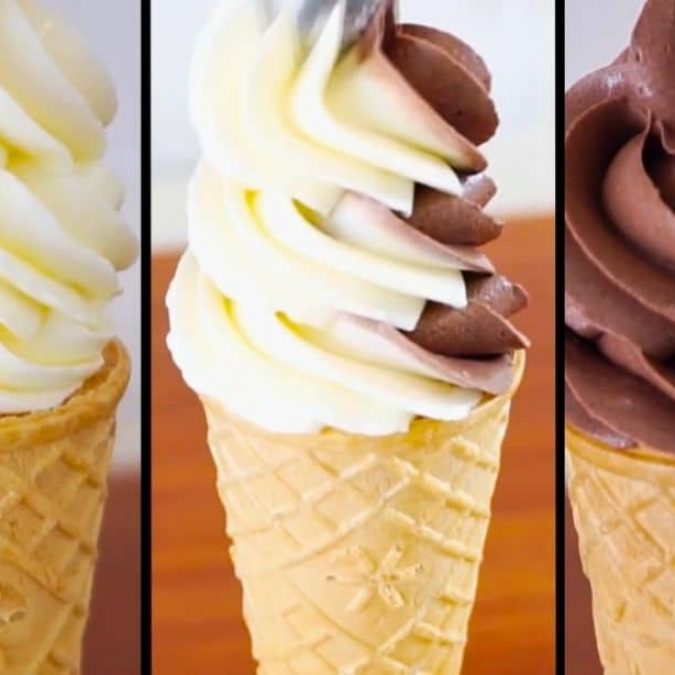 No Machine Soft Serve Ice Cream Recipe