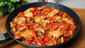 Quick and Easy Chicken Mushroom Recipe