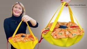 Round Food Fabric Bag