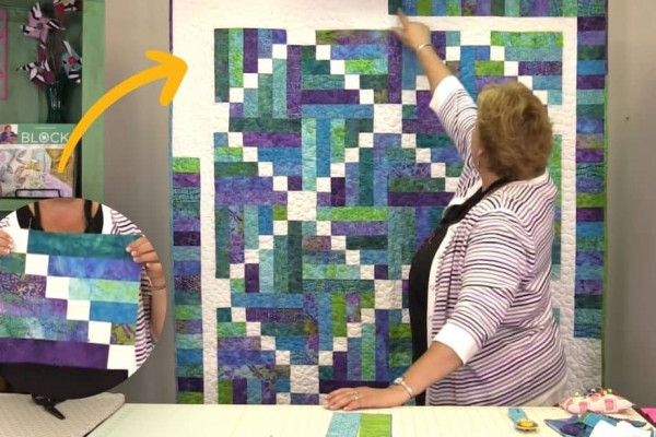 Stick and Stack Quilt with Jenny Doan