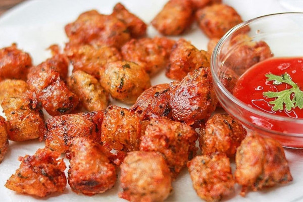 Super Crispy Potato Fritters