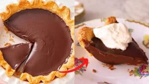 Super Easy Chocolate Pie Recipe