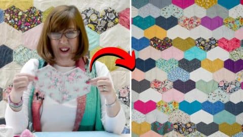 Super Easy Jewel Heart Quilt Tutorial for Beginners | DIY Joy Projects and Crafts Ideas