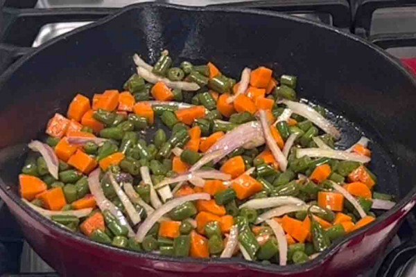 Beans and Carrots Stir Fry Recipe