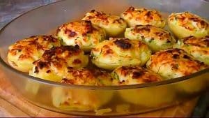 Cheesy Baked Potatoes Recipe