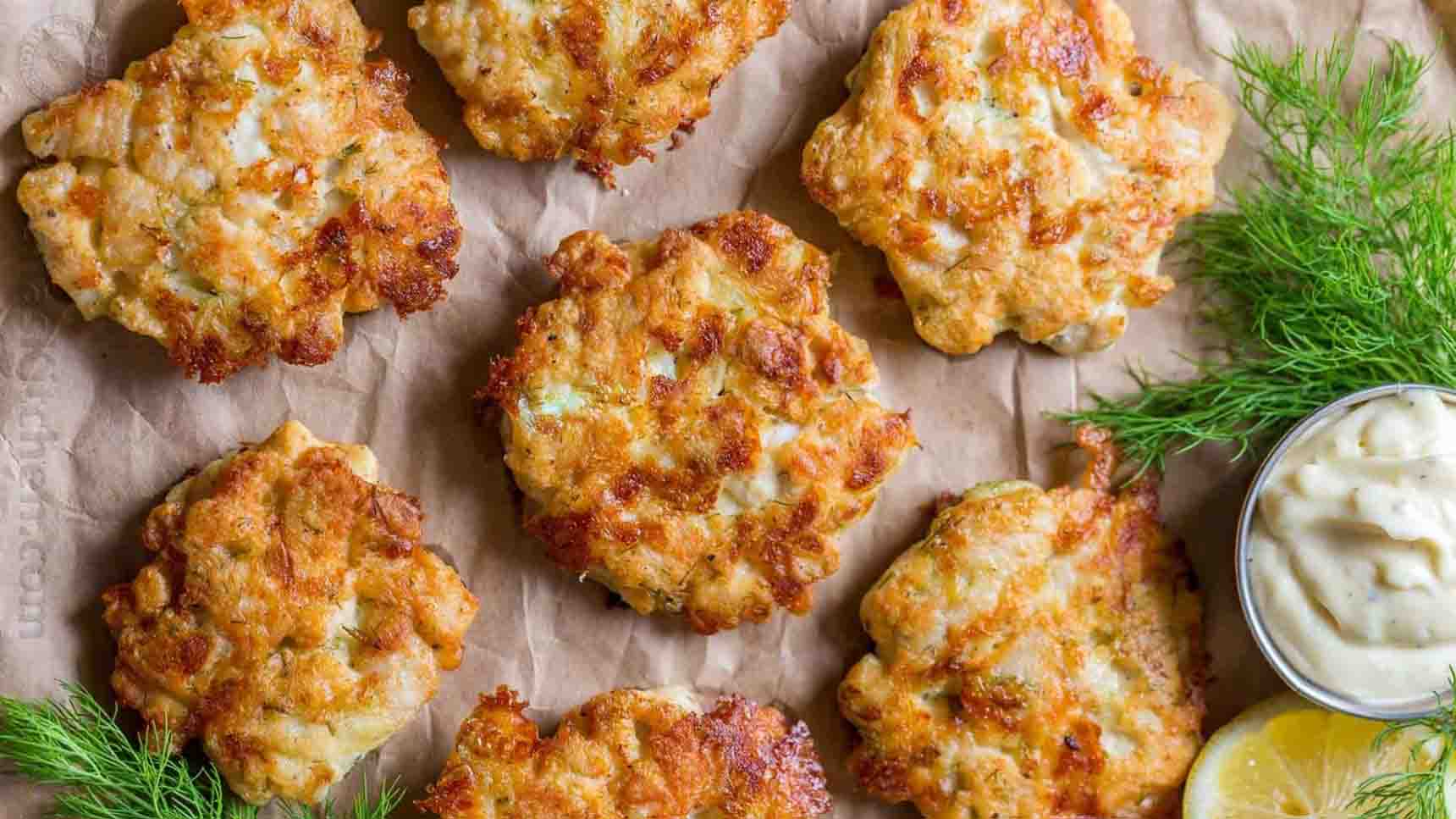 Cheesy Chicken Fritters Recipe | DIY Joy Projects and Crafts Ideas