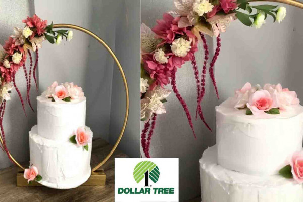 DIY Dollar Tree Glam Cake Stand Tutorial