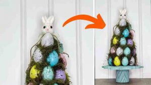 Dollar Tree DIY Easter Egg Tree Tutorial