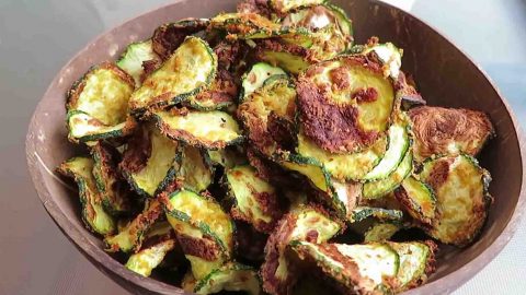 Crispy Air Fryer Zucchini Chips Recipe | DIY Joy Projects and Crafts Ideas