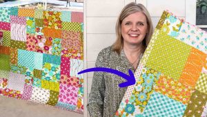 Easy Layer Cake Loop Quilt For Beginners