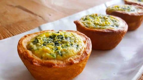 Easy Mini Quiche with Crescent Roll Crust | DIY Joy Projects and Crafts Ideas