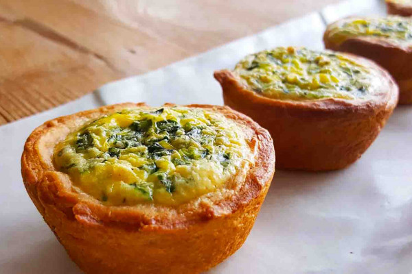 Easy Mini Quiche with Crescent Roll Crust Recipe