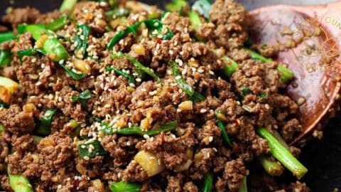Easy Mongolian Ground Beef Recipe | DIY Joy Projects and Crafts Ideas