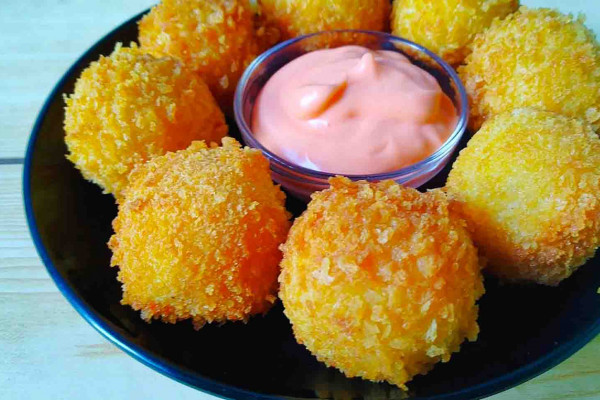 Easy Potato Cheese Balls Recipe