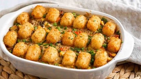 Easy Tater Tot Casserole Recipe | DIY Joy Projects and Crafts Ideas