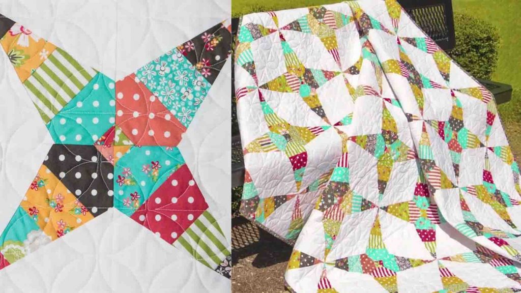 Firecracker Quilt Block Pattern Tutorial