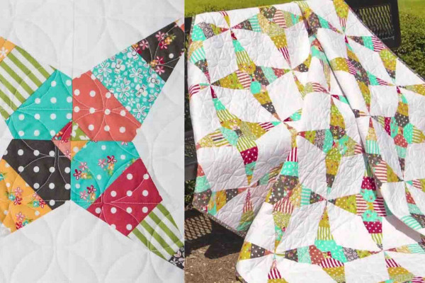 Firecracker Quilt Block Pattern Tutorial