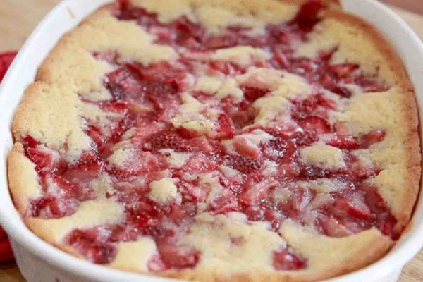 Fresh Strawberry Cobbler Recipe