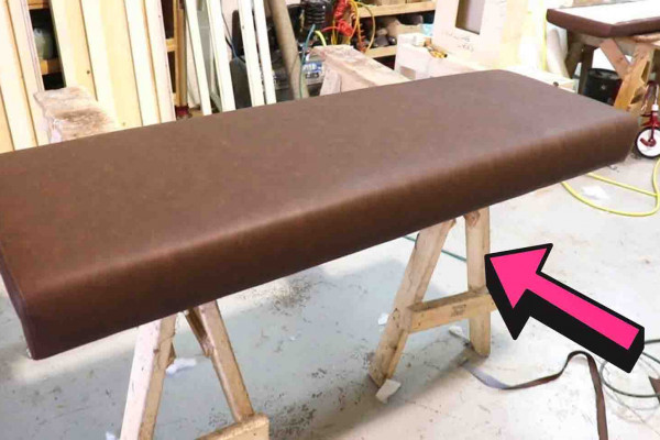 How To Upholster A Seat Bench Tutorial