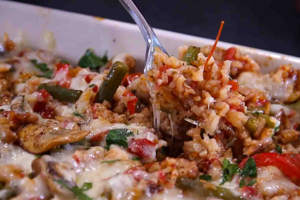 Italian Sausage Rice Casserole Recipe