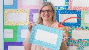 Jelly Belly Bars Shortcut Quilt Tutorial