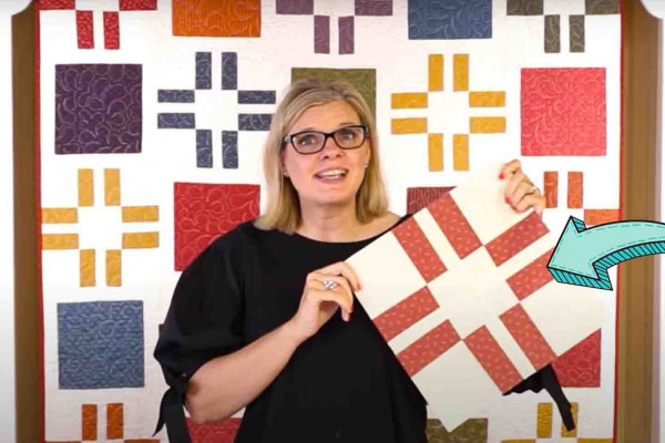 Layer Cake Custard Shortcut Quilt Tutorial