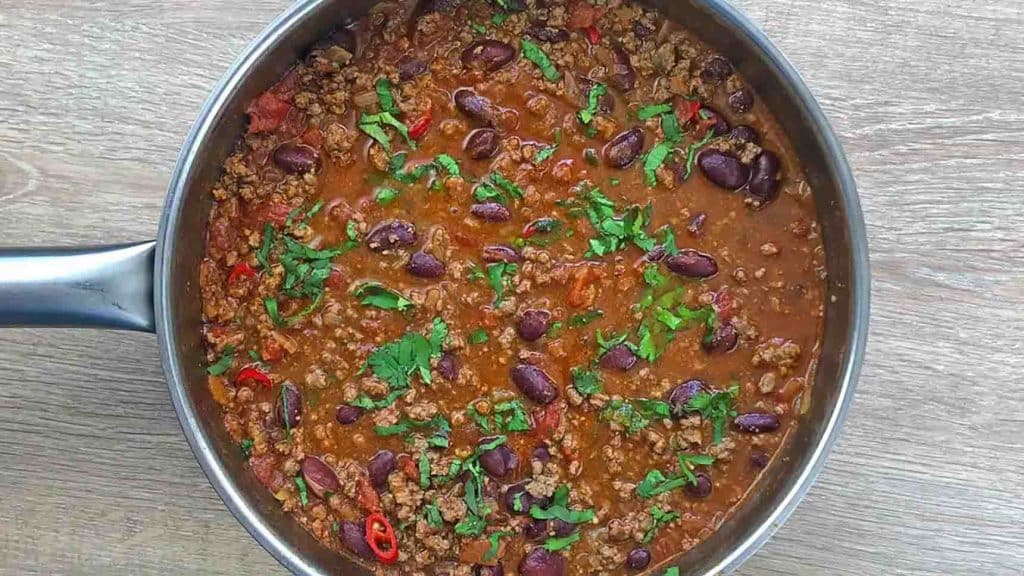 One Pot Chili Con Carne Recipe