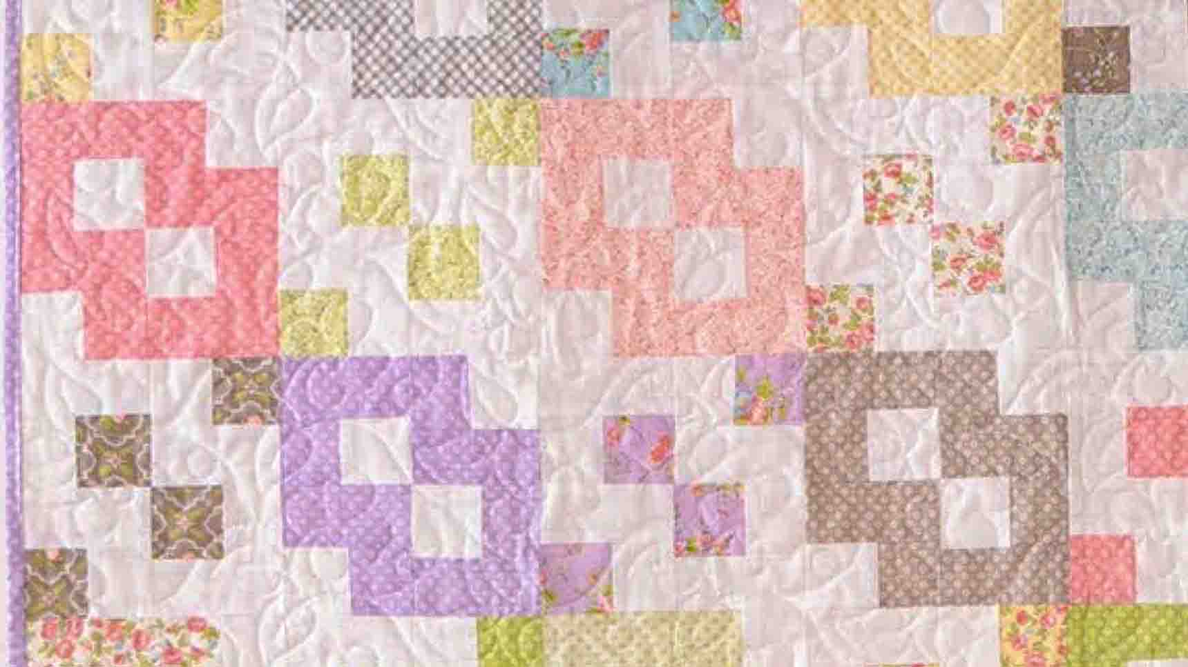 Shortcut Quilt Layer Cake Links Tutorial | DIY Joy Projects and Crafts Ideas