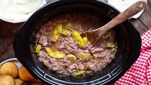 Slow Cooker Mississippi Pot Roast Recipe