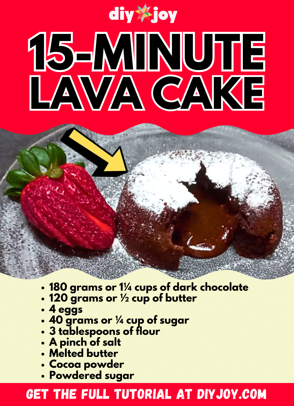 DOMINO'S LAVA CAKE RECIPE • Your Chocolaty Treat