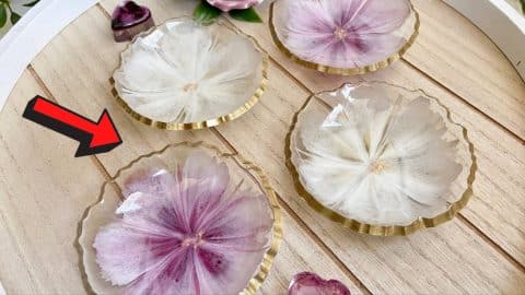 3D Flower Resin Trinket Bowls | DIY Joy Projects and Crafts Ideas