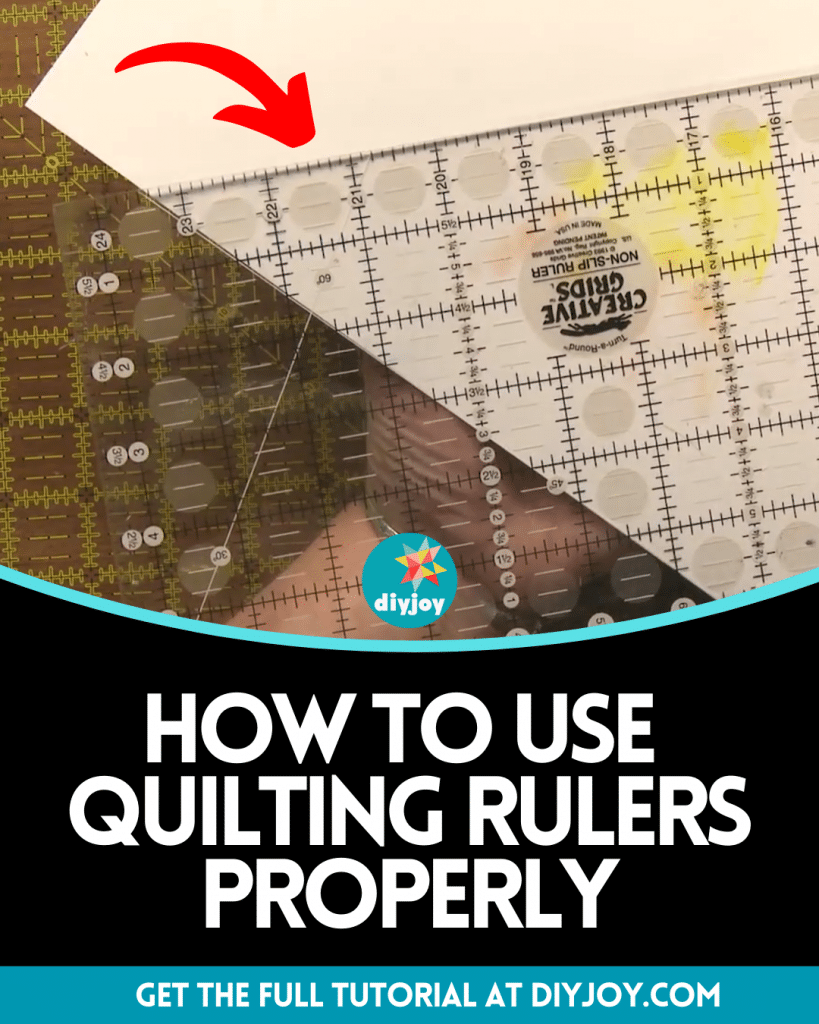4 Tips on How to Use Quilting Rulers Properly - DIY Joy