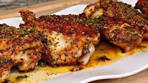 Air-Fried Lemon Pepper Chicken Thighs | DIY Joy Projects and Crafts Ideas