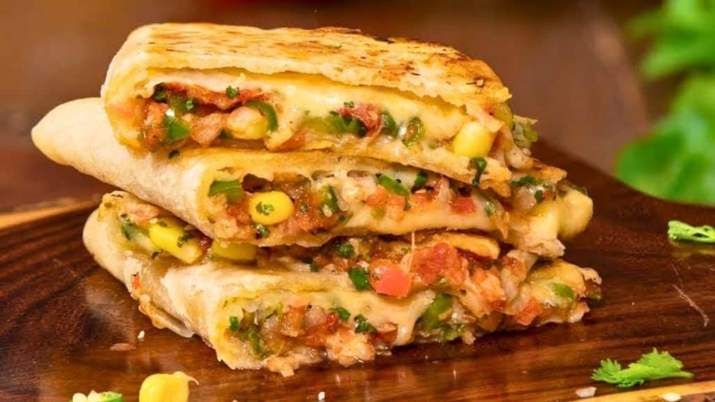 Cheesy Mexican Style Quesadilla